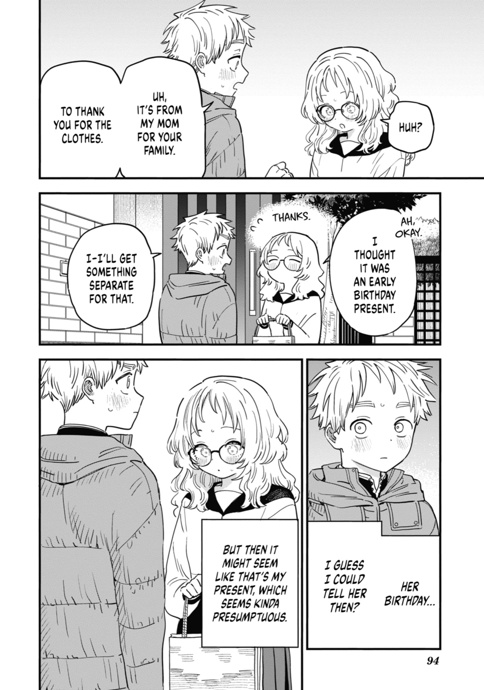 Suki na Ko ga Megane wo Wasureta, Chapter 93 image 14